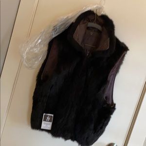 Vintage fur vest